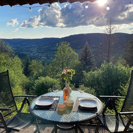 Le Gite Cozy De Bouvacote Avec Vue Panoramique Et Sauna Le Tholy Exterior foto