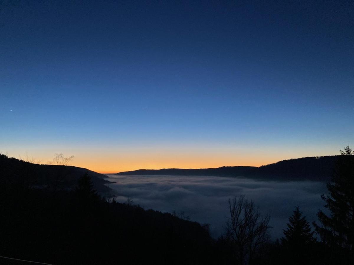 Le Gite Cozy De Bouvacote Avec Vue Panoramique Et Sauna Le Tholy Exterior foto